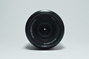 objectif appareil photo