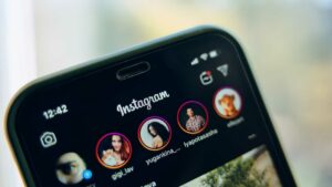 stories sur un compte instagram