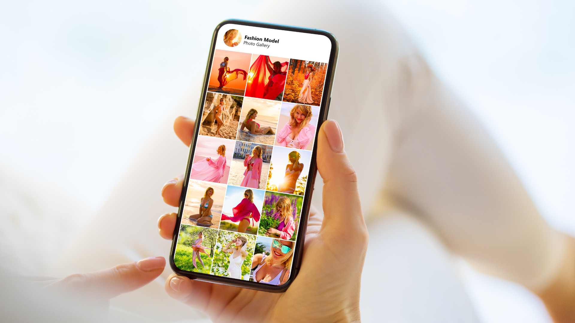 profil instagram sur un smartphone