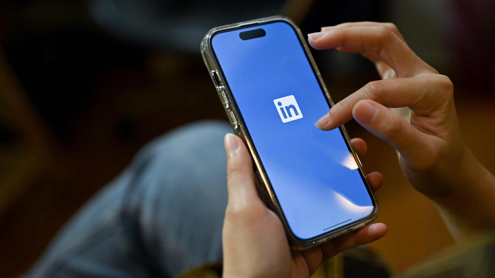 linkedIn sur téléphone