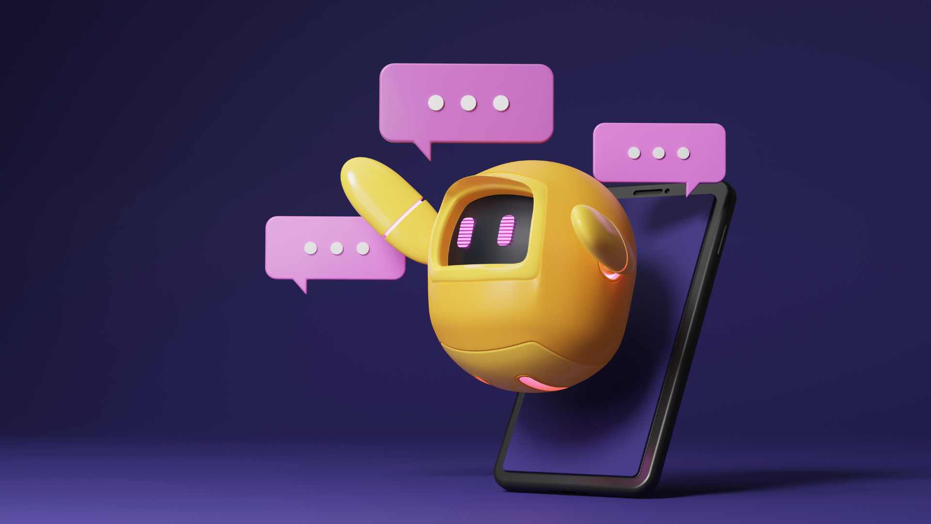 dessin de chatbot