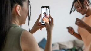 tournage d'une vidéo sur smartphone