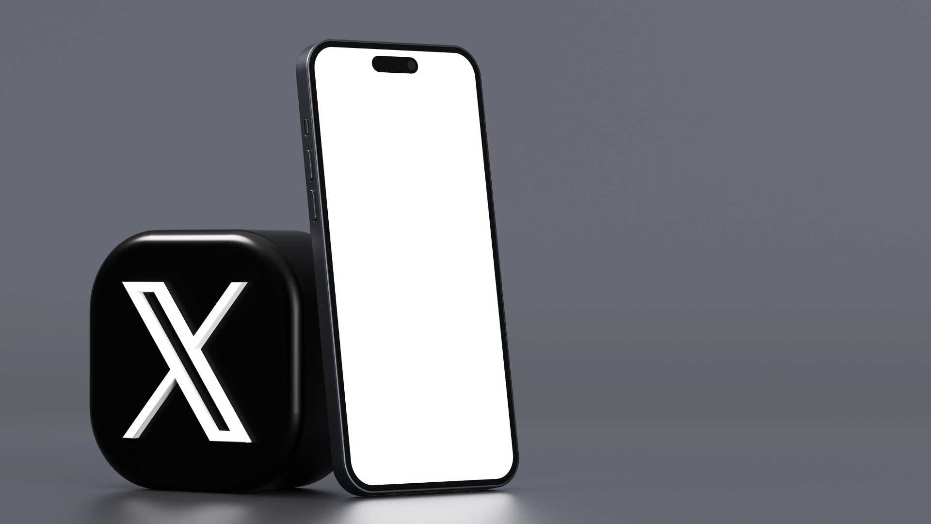 téléphone et logo X