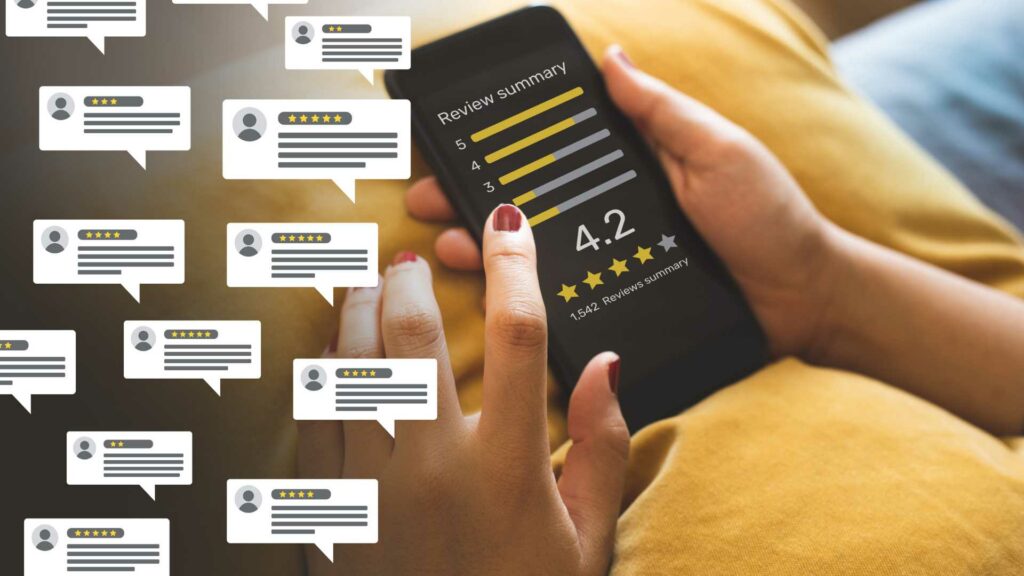 commentaire sur téléphone