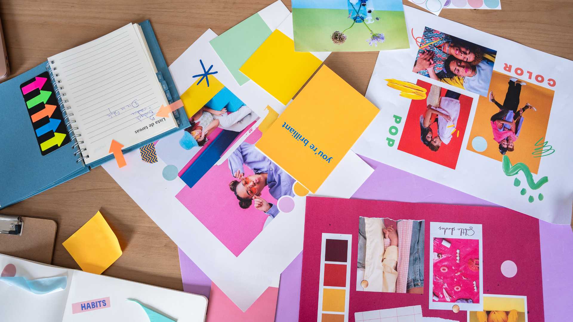moodboard création de marque